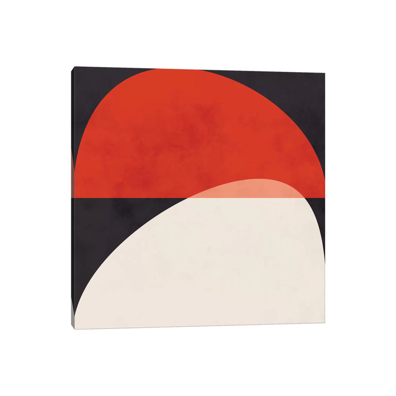 «Geometric Shapes I» par Ana Rut Bré - impression d'art graphique, Aucun mat, Toile tendue, H 48 po x l 48 po x 1,5 po