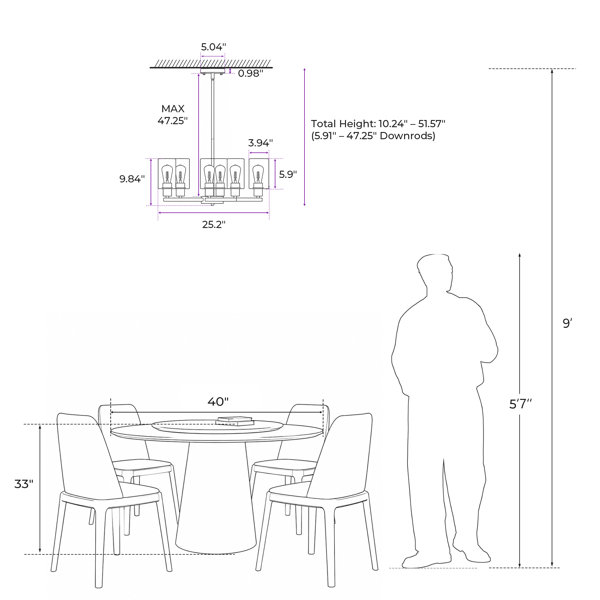 Dimensions du produit