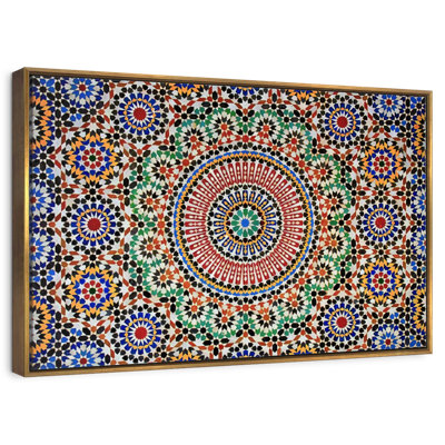 Mosaïque marocaine traditionnelle