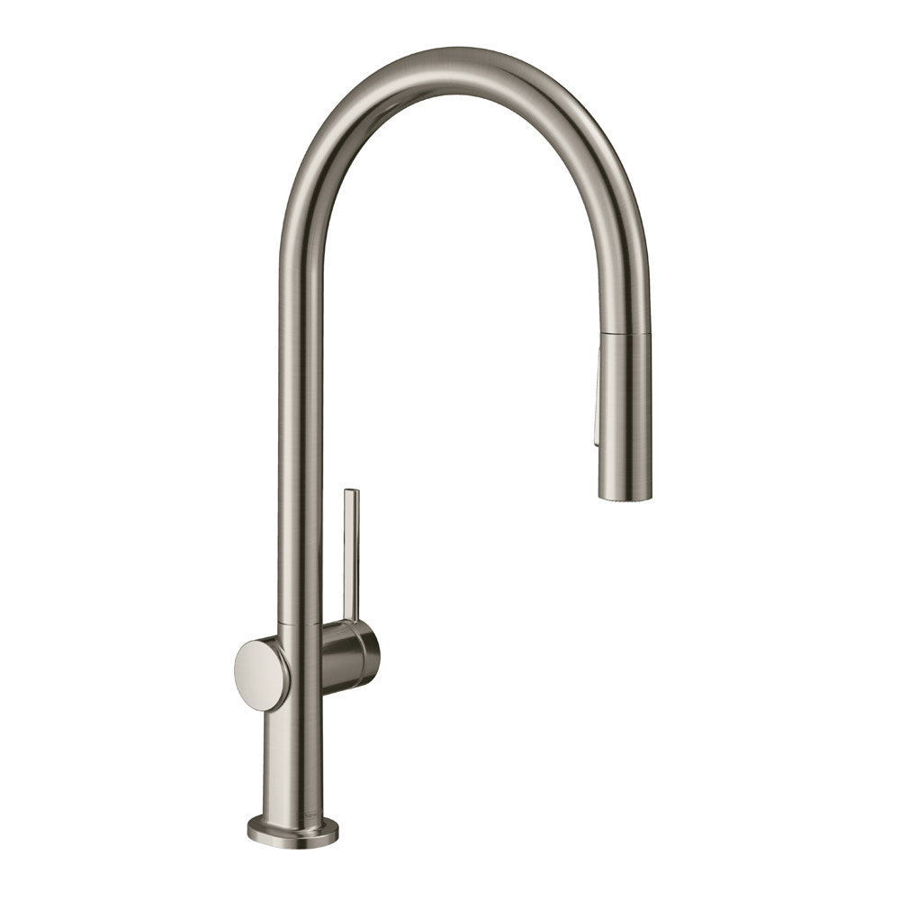 Hansgrohe Talis N O-Style Pull-Down Faucet, Steel Optic