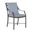 Monaco Patio Dining Armchair with Cushions-434722128-434722116-503527784