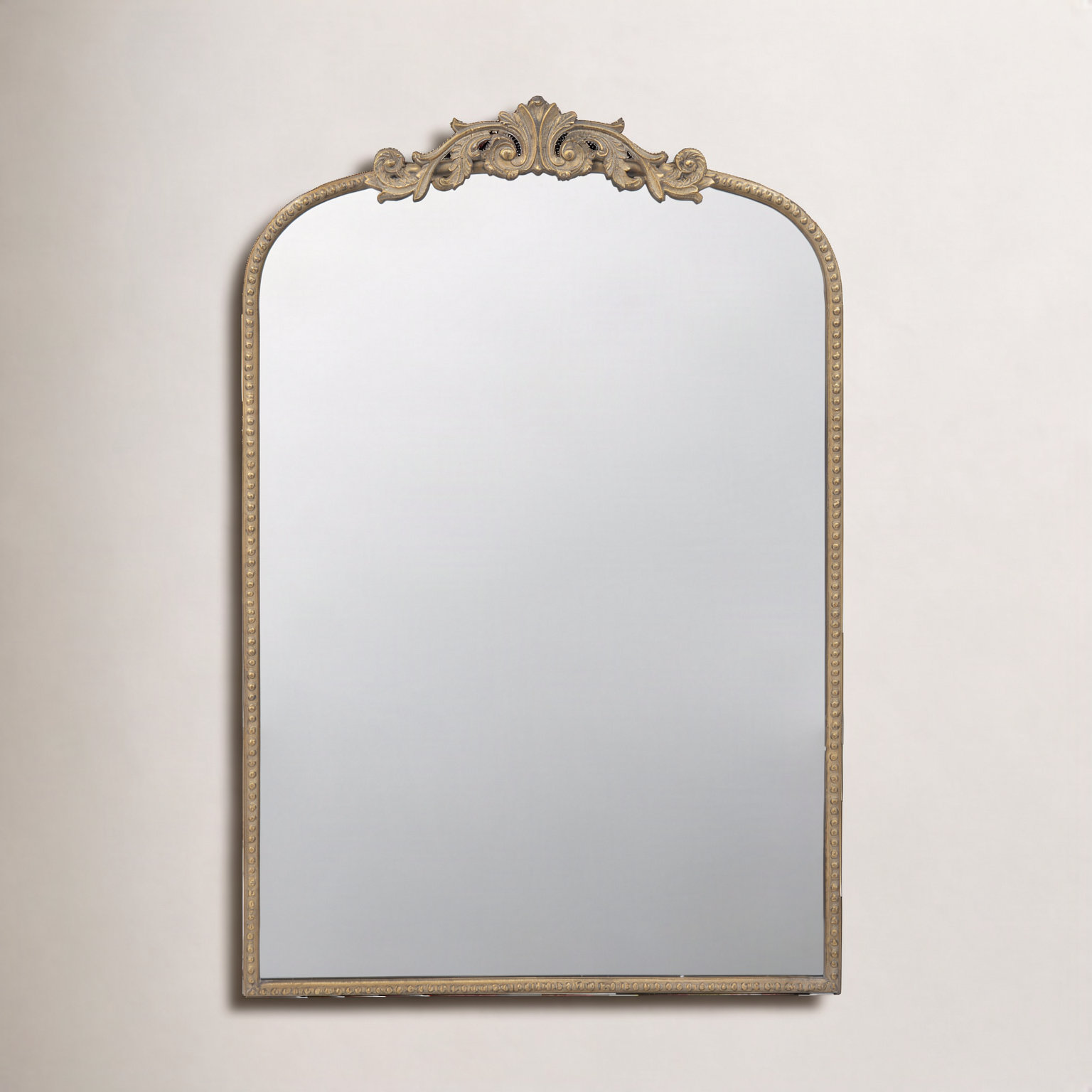 Emmeline Full-Length Mirror, Gold, 36" x 24"