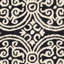 Tapis géométrique en laine touffeté à la main Cambridge-652050811