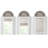Light Filtering Cordless Roman Shade White 31x64"