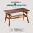 Arnitra Solid Wood Top Coffee Table