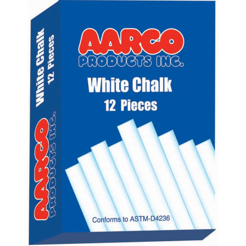 Boîte à craie blanche