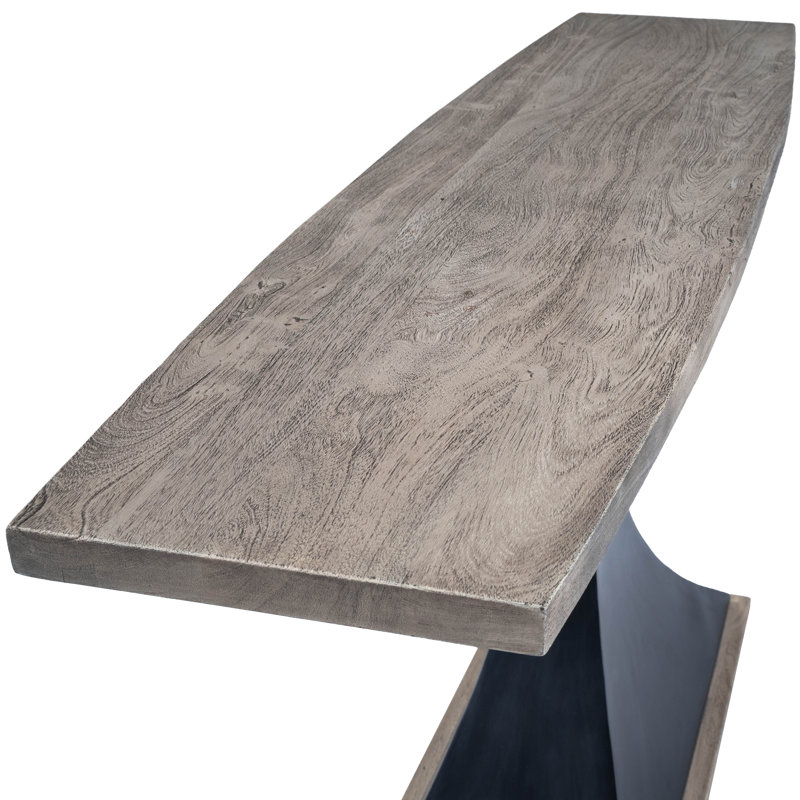 Lidiya Wood & Metal Console Table