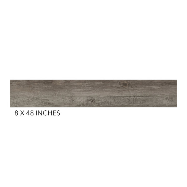 Mohawk Basics Waterproof Vinyl Plank Flooring in Anchor Gray 2mm, 8 x 8 Sample