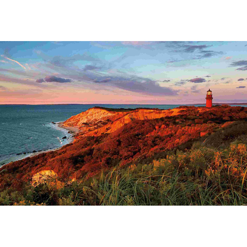 Coucher de soleil gai par Katherine Gendreau - photographie, H 24 po x l 36 po, Toile tendue, Non