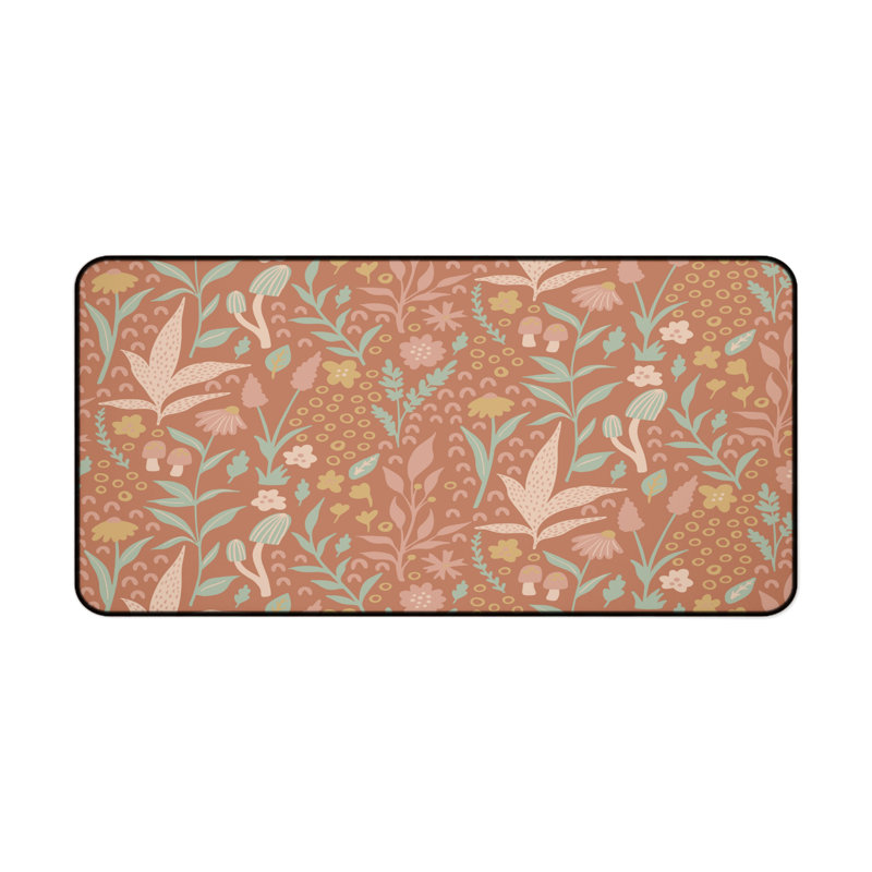 Polyester Desk Pad, 14.4x12.1