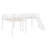 L-Shaped Loft Bed With Ladder And Slide-565720448