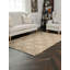 Reign Geometric Area Rug in Brown-647683405