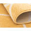 Tapis contemporain Tellaro de couleur blond-61874691