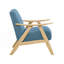 Chaise d'appoint rembourrée 1Pc, chaise confortable-1846554009