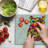 Ambesonne Modern Cutting Board Large Size Cat Digital Colors Multicolor