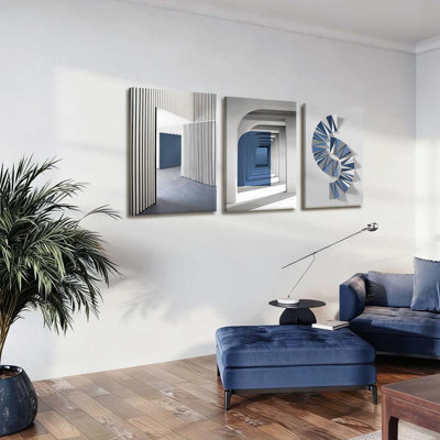 3 Piece Wrapped Canvas Print