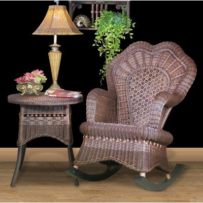 Tina Wicker Rocking Chair