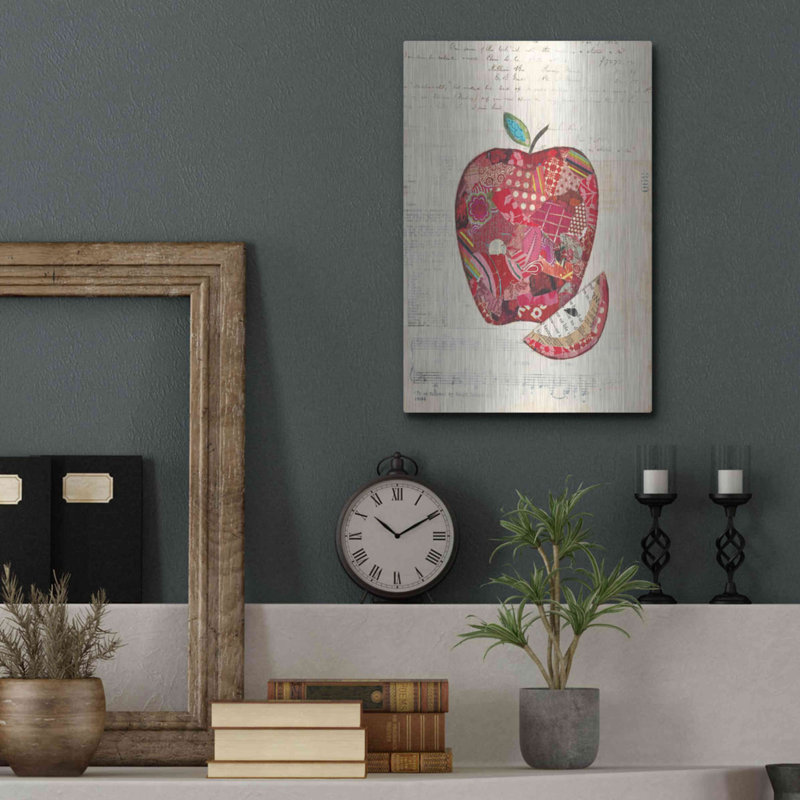 «Luxe Metal Art» par Courtney Prahl, art mural en métal, H 16 po x l 12 po
