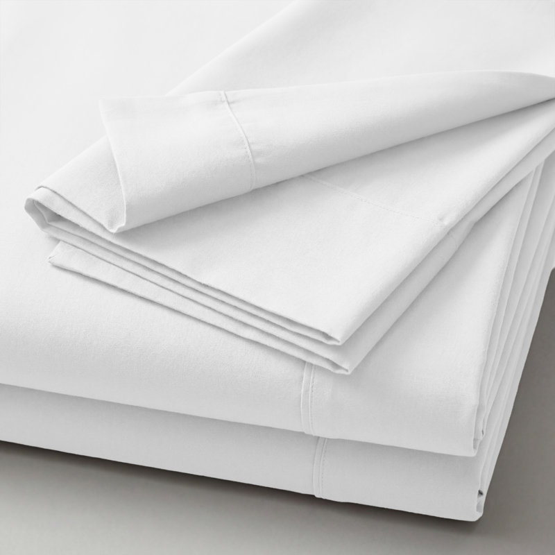 Ensemble de draps en mélange de coton 800 fils Superior, Blanc, Grand