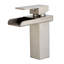 Robinet de lavabo de salle de bain cascade S1221XW