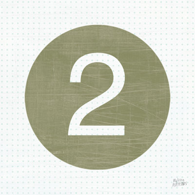 No. 8 par Melissa Averinos - Reproduction sur toile tendue