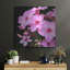 «Fleurs roses 1» par Photoinc Studio, art mural en métal, 12 po x 12 po-879187857
