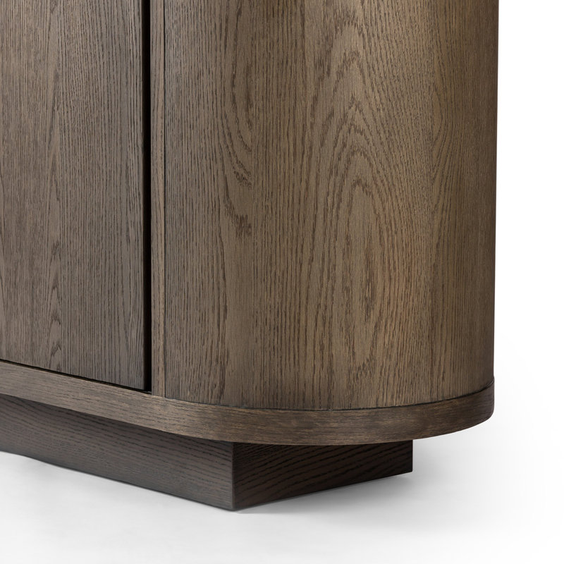 Galini 80'' W Solid Wood Sideboard