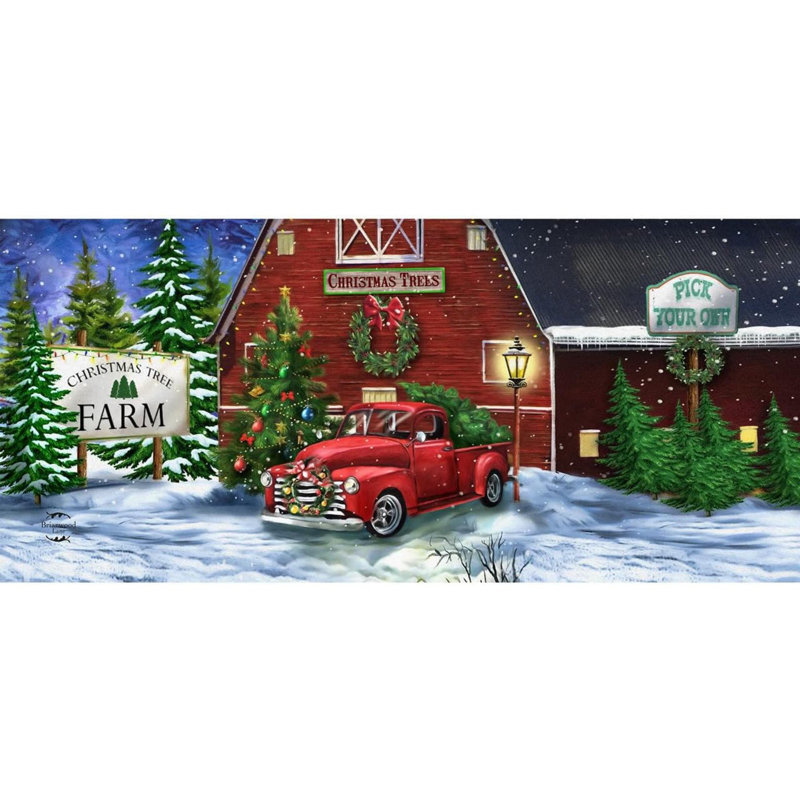 Paillasson Christmas Tree Farm
