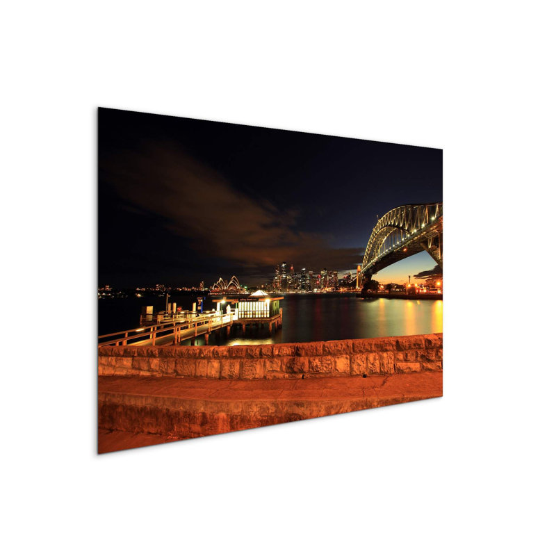 Sydney by Art Studio 53×80 cm MetalArt Materic Aluminum Satin Effect, Frameless Panel, Lightweight Ready to Hang
