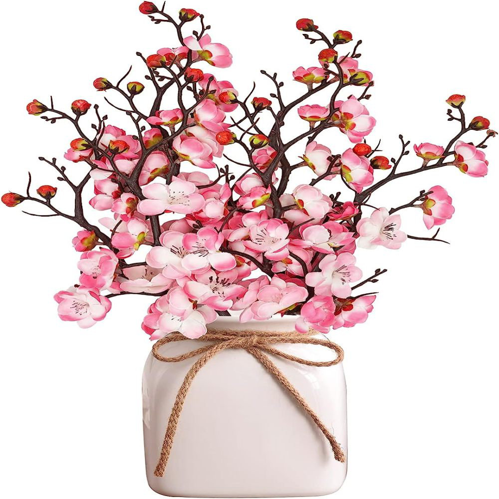 Primrue Artificial Plum Cherry Blossom Centerpiece Wayfair Canada