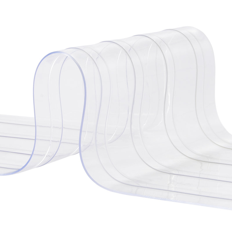 Aarza Plastic Sheer Curtain Panel