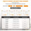 Chemin de table rectangulaire en polyester Foch