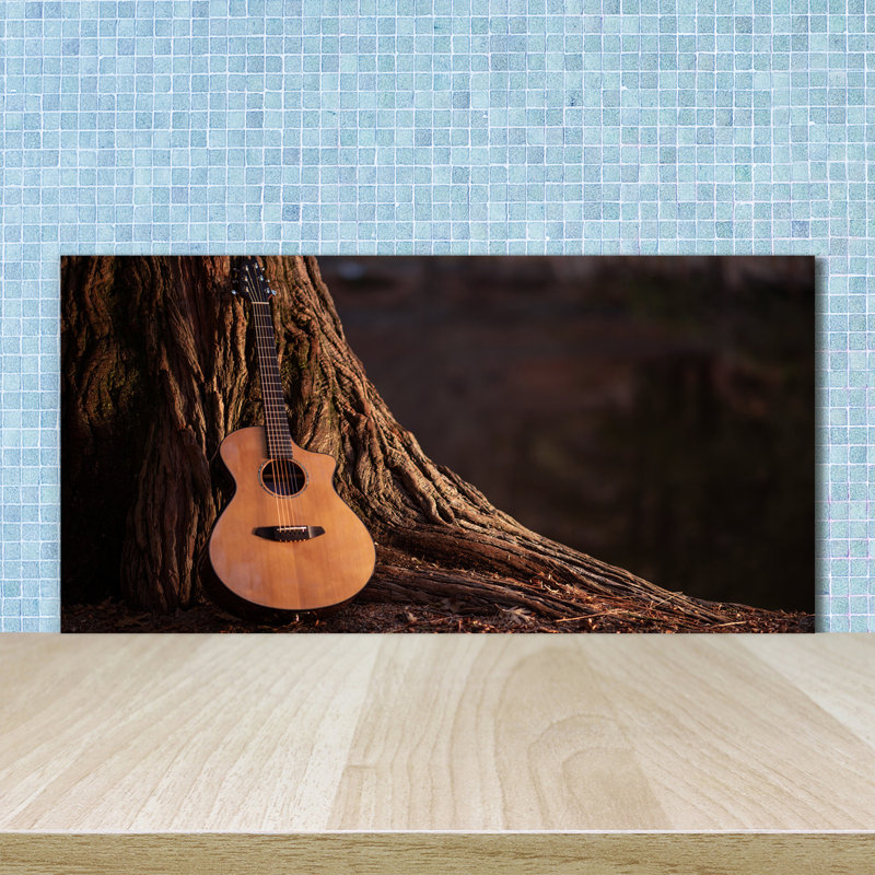 50cm W x 100cm L Glass Peel and Stick Panel
