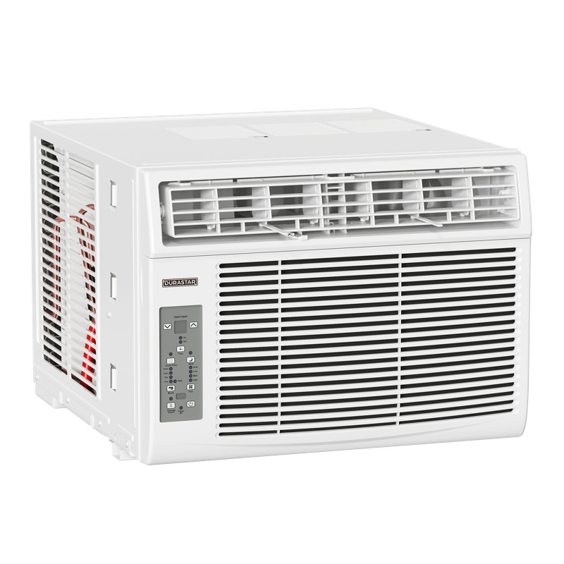 Durastar 8000 BTU White Digital Window Air Conditioner with Remote