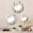 Huldar Metal Round Mirror
