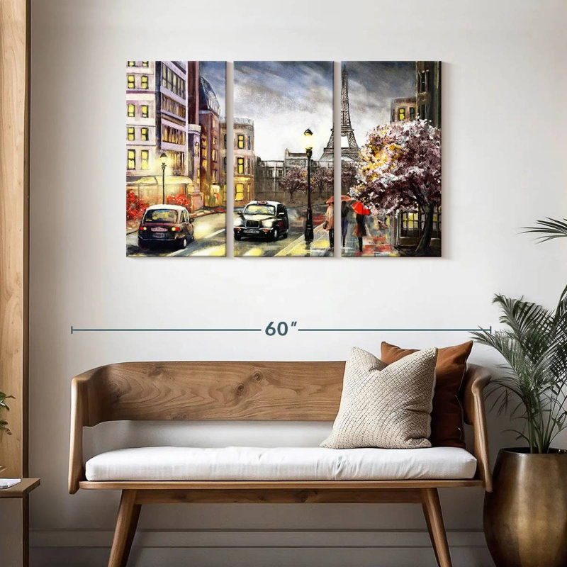 Kavia Paris Street, 28" H x 45" W