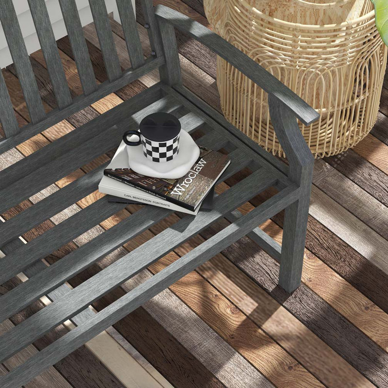 Outdoor Garden Bench, Metal Benc