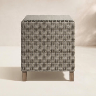 Kells Square Outdoor Side Table , 22'' in. W 22'' in. D