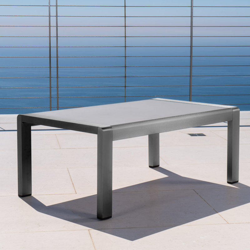 Table basse Antaqui, Gris