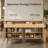 69" Fluted Sideboard Buffet Cabinet With 2 Drawers & 4 Doors, Soft-Close Hinges, Modern Storage Cabinet-509294533