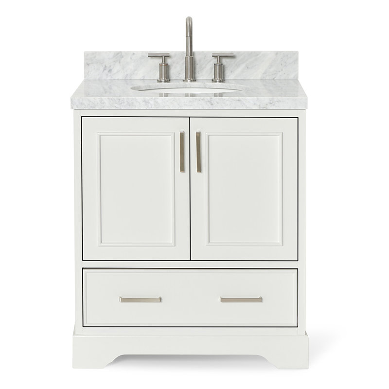 Ensemble de meuble-lavabo simple 31 po Abshire, Blanc
