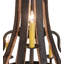 Stave Madera 12 - Light Chandelier