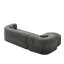 Sofa Upholstered 101.96 " Chenille Sectional-1343573366-1343573364