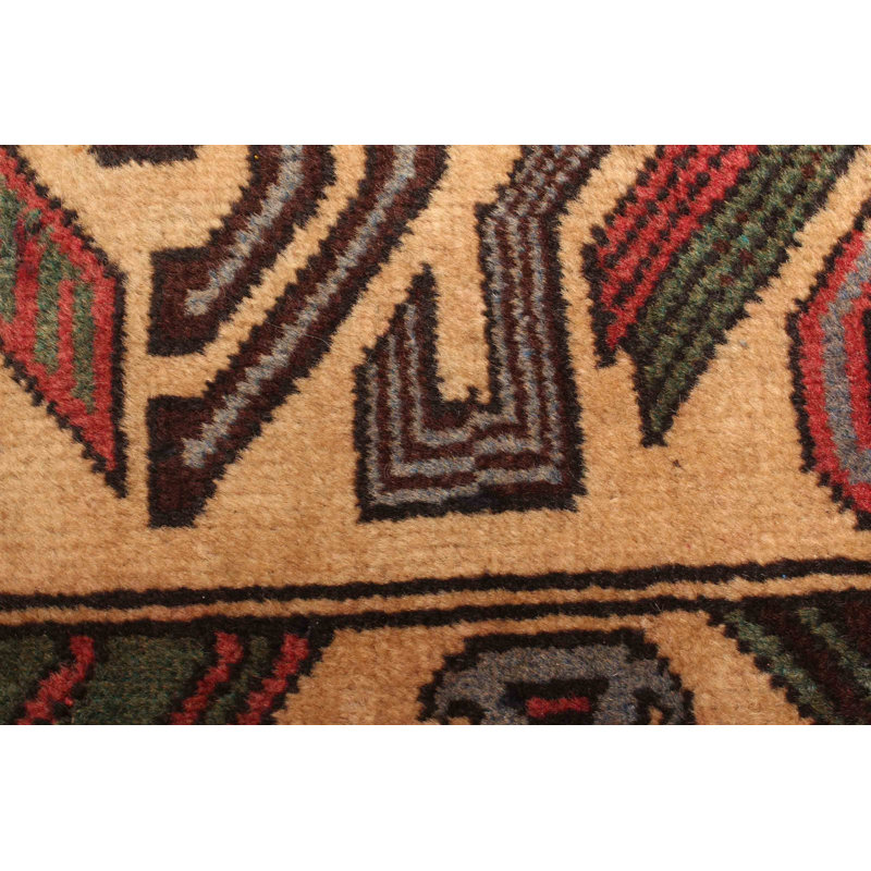 Tapis beige Teimani 3 pi 4 po x 6 pi 0 po