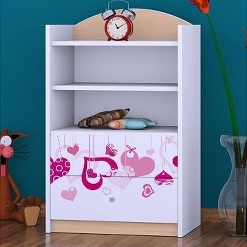 Paloma 96cm H X 60cm W Kids Cube, Bright Pear