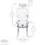 Rink Drink Glass Drinks Dispenser with Tap & Stand-111567544-92498590