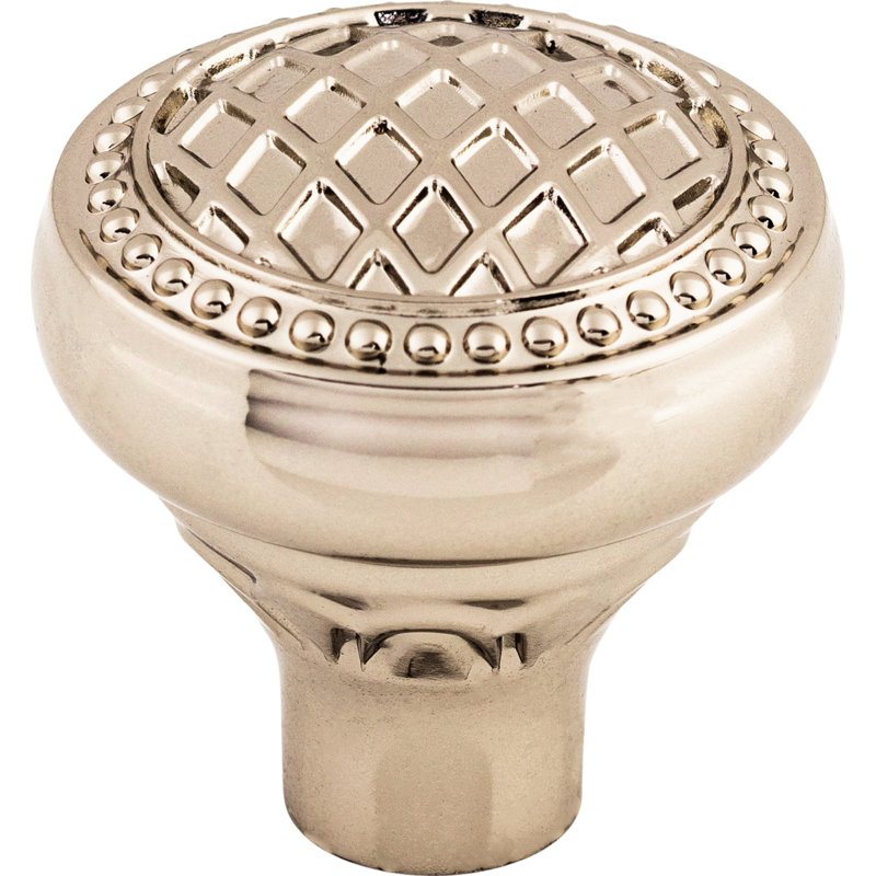 Trevi 1 5/16" Diameter Round Knob, Polished Nickel