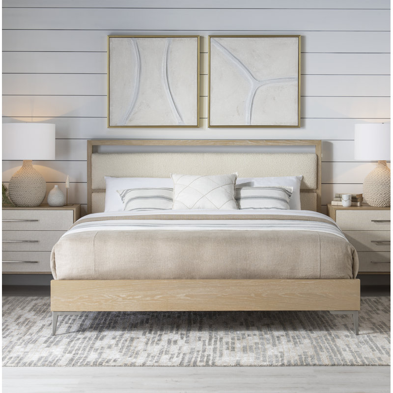 Lettie Upholstered Standard Bed, Queen