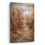  «Autumn Abstract» par Ashley Bradley, art mural en verre acrylique, 12 po x 16 po