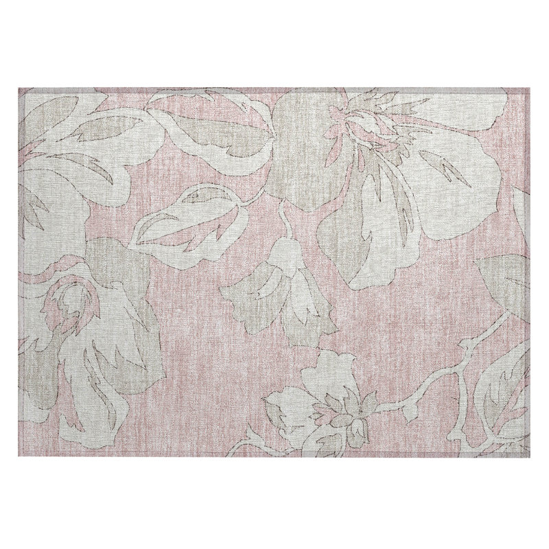  Malchow Non-Slip Outdoor Door Mat, Rectangle 1'8" x 2'6"